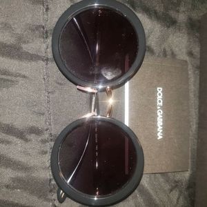 Authentic Black Dolce and Gabbana Sunglasses